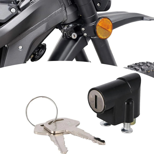 Motorcycles Accessories Handlebar Helmet Lock Security Portable Anti-theft Key For Surron Sur Ron Light bee X S Electric Bike