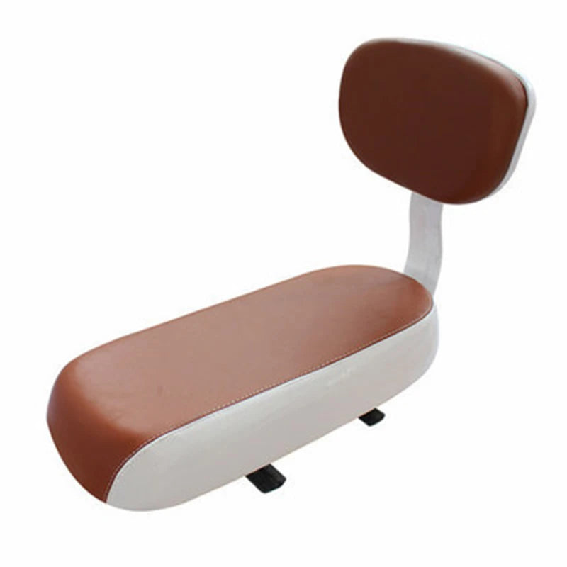 Bicycle Accessories Part Rear Seat With Backrest Mountain Bike Comfort Child Seat With Back With Handle Armrest Footrest Pedal
