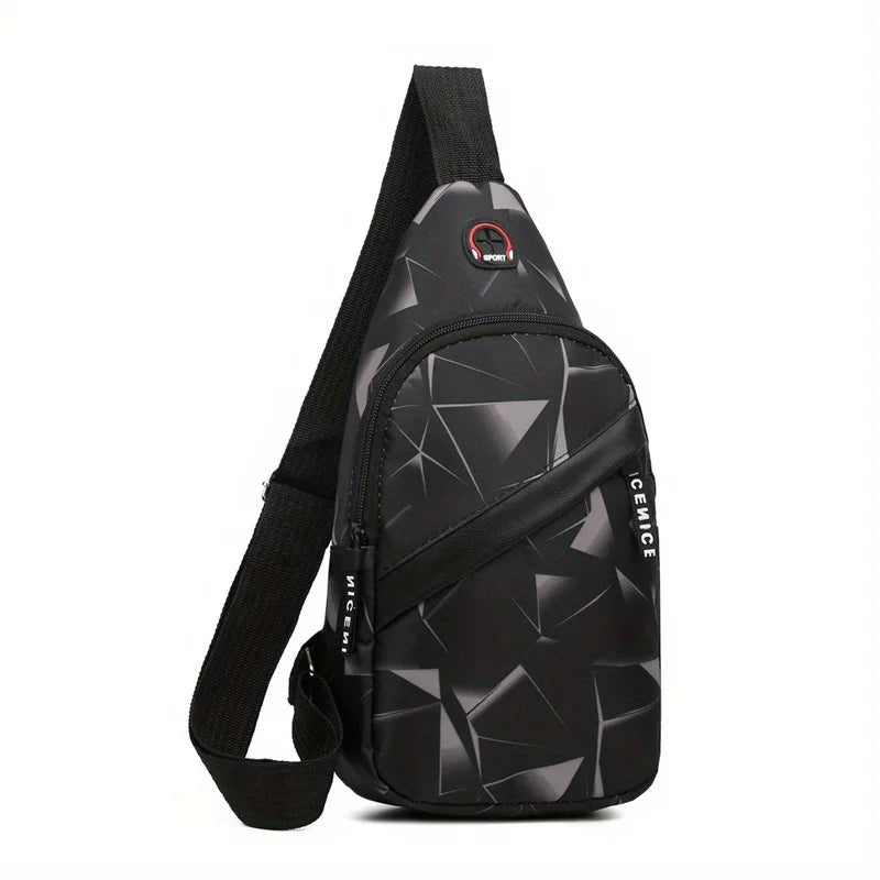 Men's Chest Bags Fashion Messenger Bag Lightweight Outdoor Sports Leisure Couple Backpack Shoulder Bag