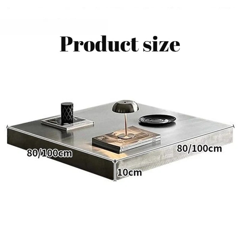 Italian Coffee Tables Stainless Steel Side Table Minimalist Tea Tables Modern Living Room Center Table Luxury Design Furniture