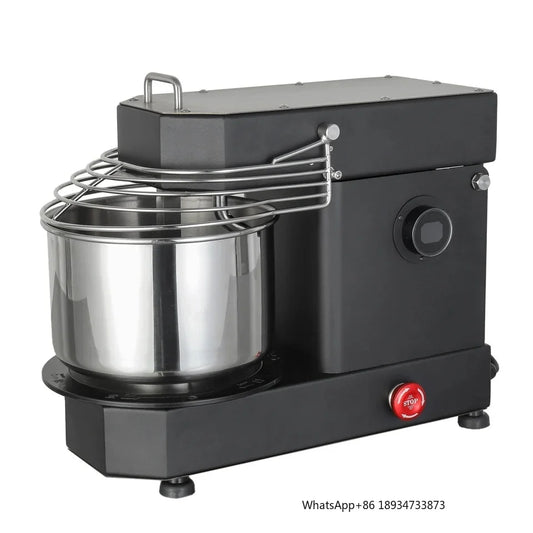 Mini Table Top Food Mixers 5L/10L/15L/12L Capacity 5kg/3kg Spiral Bread Dough Mixer Accessories for Bakery for Wheat Fruit Water