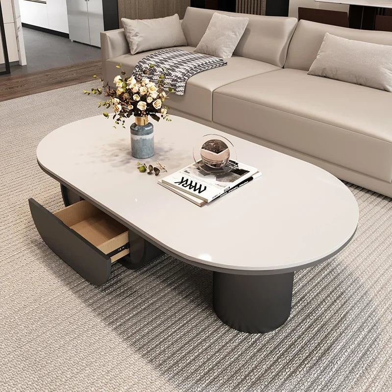 Simple Modern Coffee Table Glamour Premium Unique Coffee Table Luxury Design Mesas De Centro Para Sala Living Room Furniture