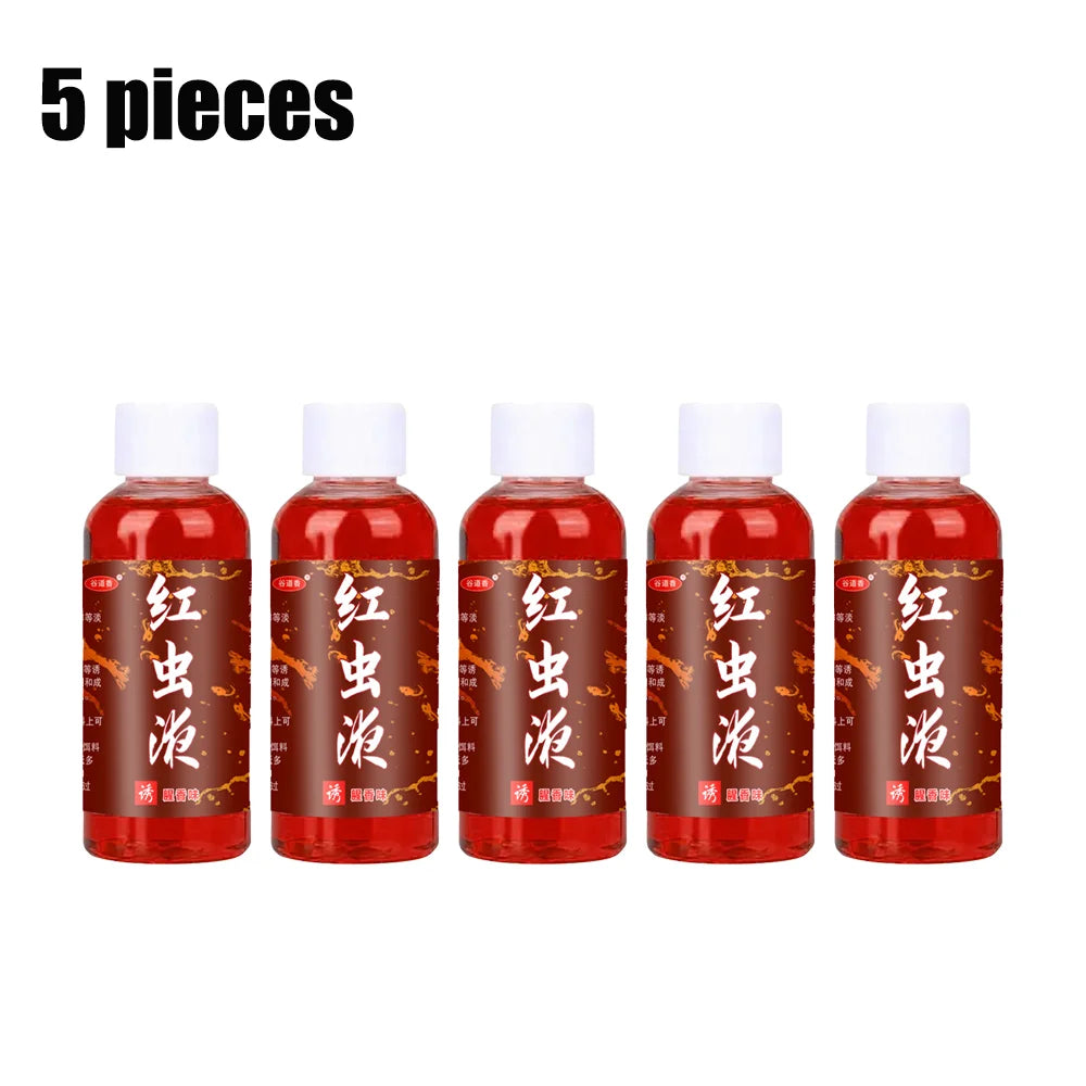 5 Or 1 Pcs Liquid Fish Bait Fishing Equipment Fishing Accessories Artificial Bait Fishing Supplies Fishing Lure Fishing Gear
